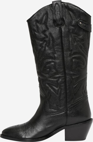 Pepe Jeans - Botas de cowboy 'APRIL BASS' em preto