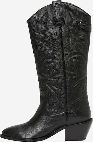 Pepe Jeans Cowboystøvler 'APRIL BASS' i svart