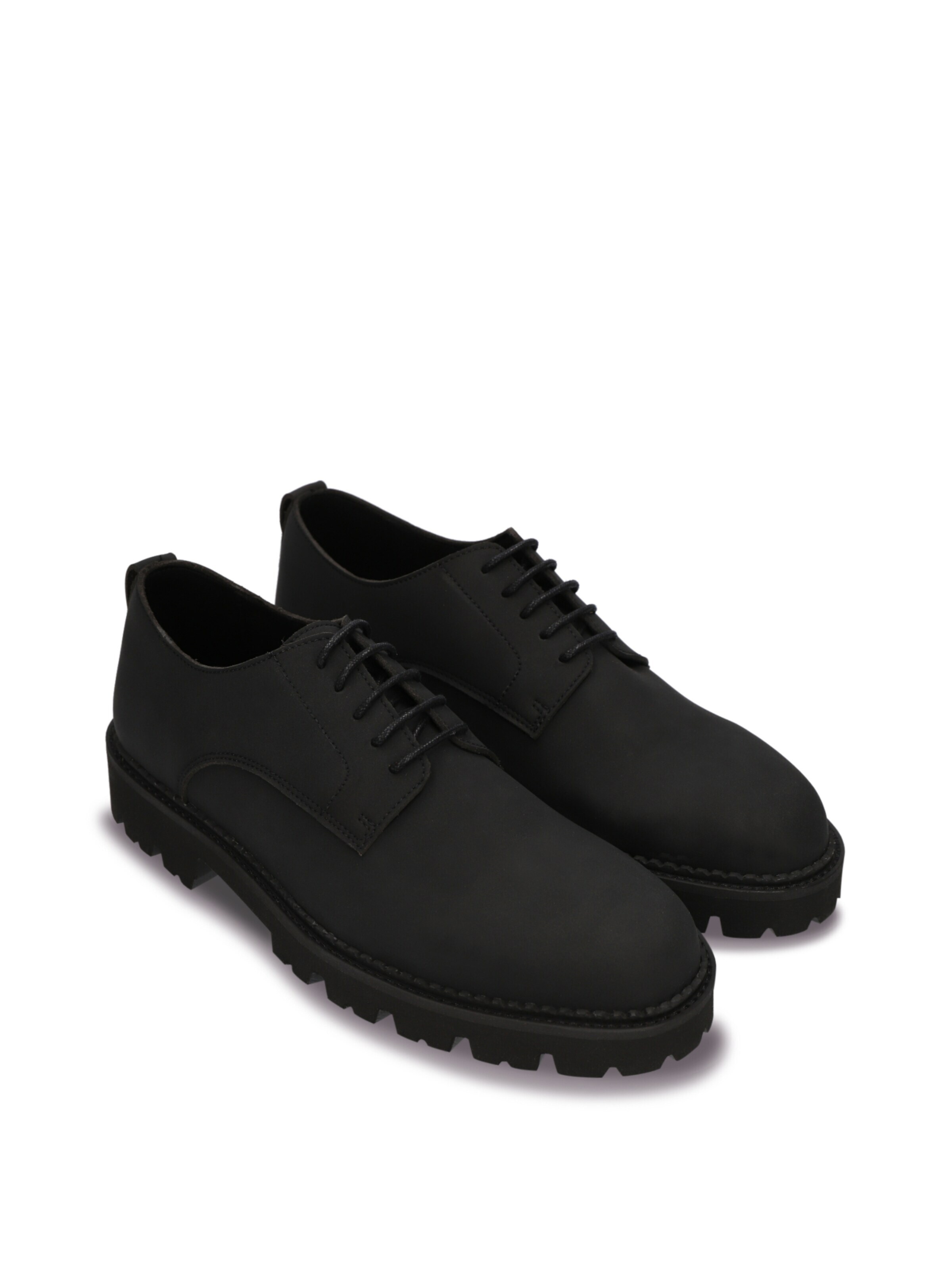 nae Vegan Shoes Veterschoen 'Adrien' in Zwart