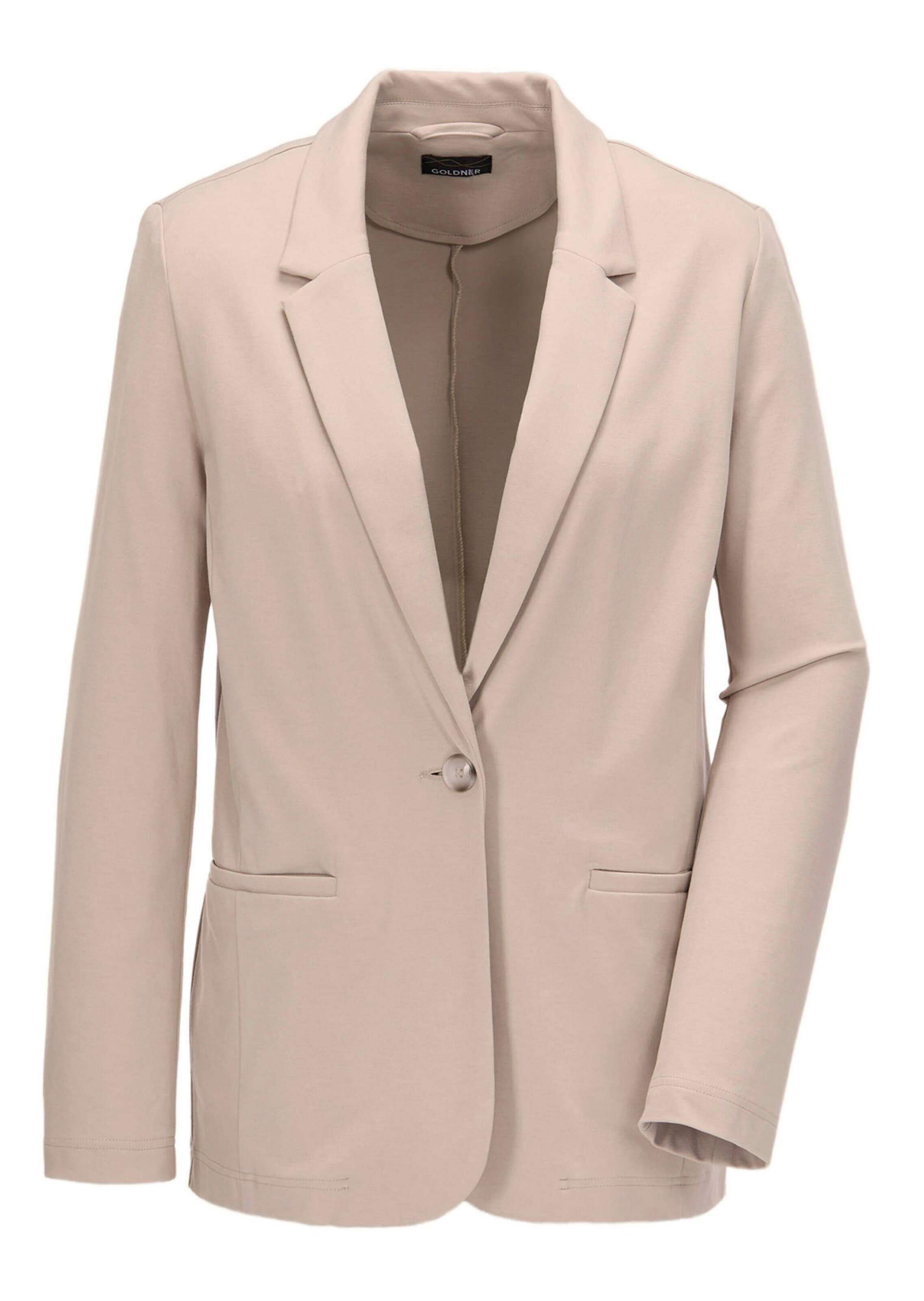 Goldner Blazer in Beige: front