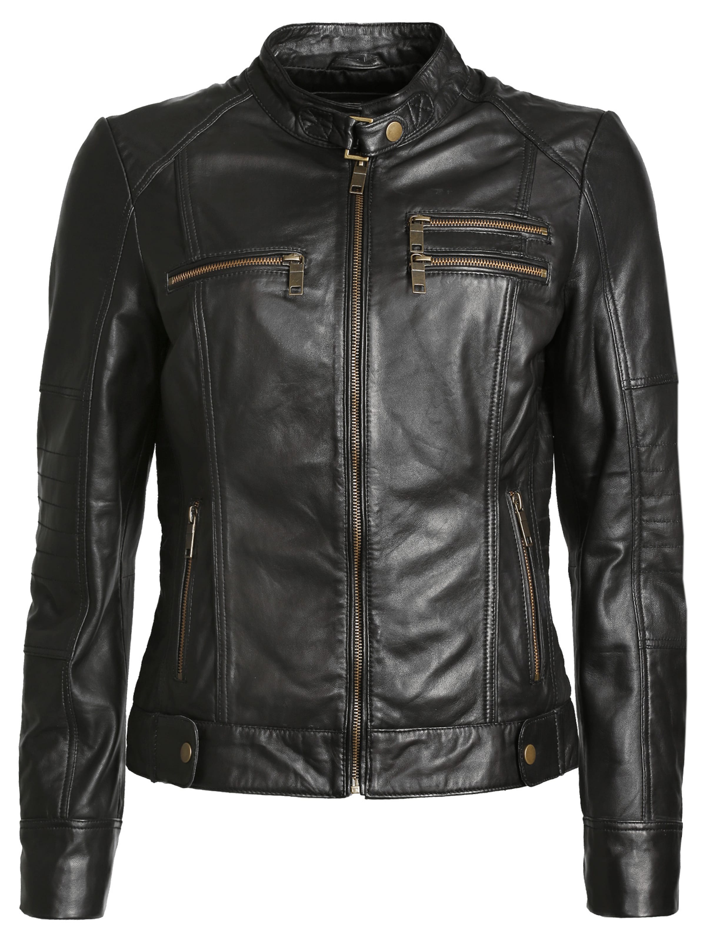 JCC Tussenjas 'Sirpa' in Zwart: voorkant