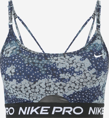 NIKE Sports Bra 'Indy' in Grey: front