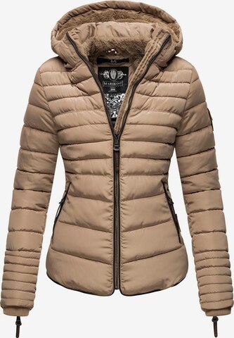 Veste d’hiver 'Amber' MARIKOO en beige : devant