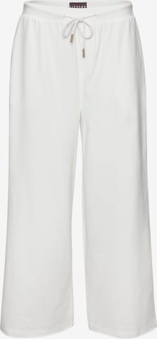 Pantalon Elbsand en blanc : devant