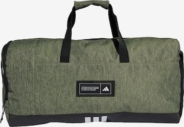 ADIDAS PERFORMANCE Sports Bag '4ATHLTS' in Green: front