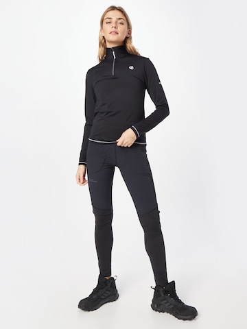 JACK WOLFSKIN Slimfit Sporthose 'SALMASER' in Schwarz