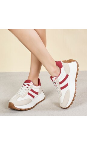 Ital-Design Sneaker in Mischfarben: Vorderseite