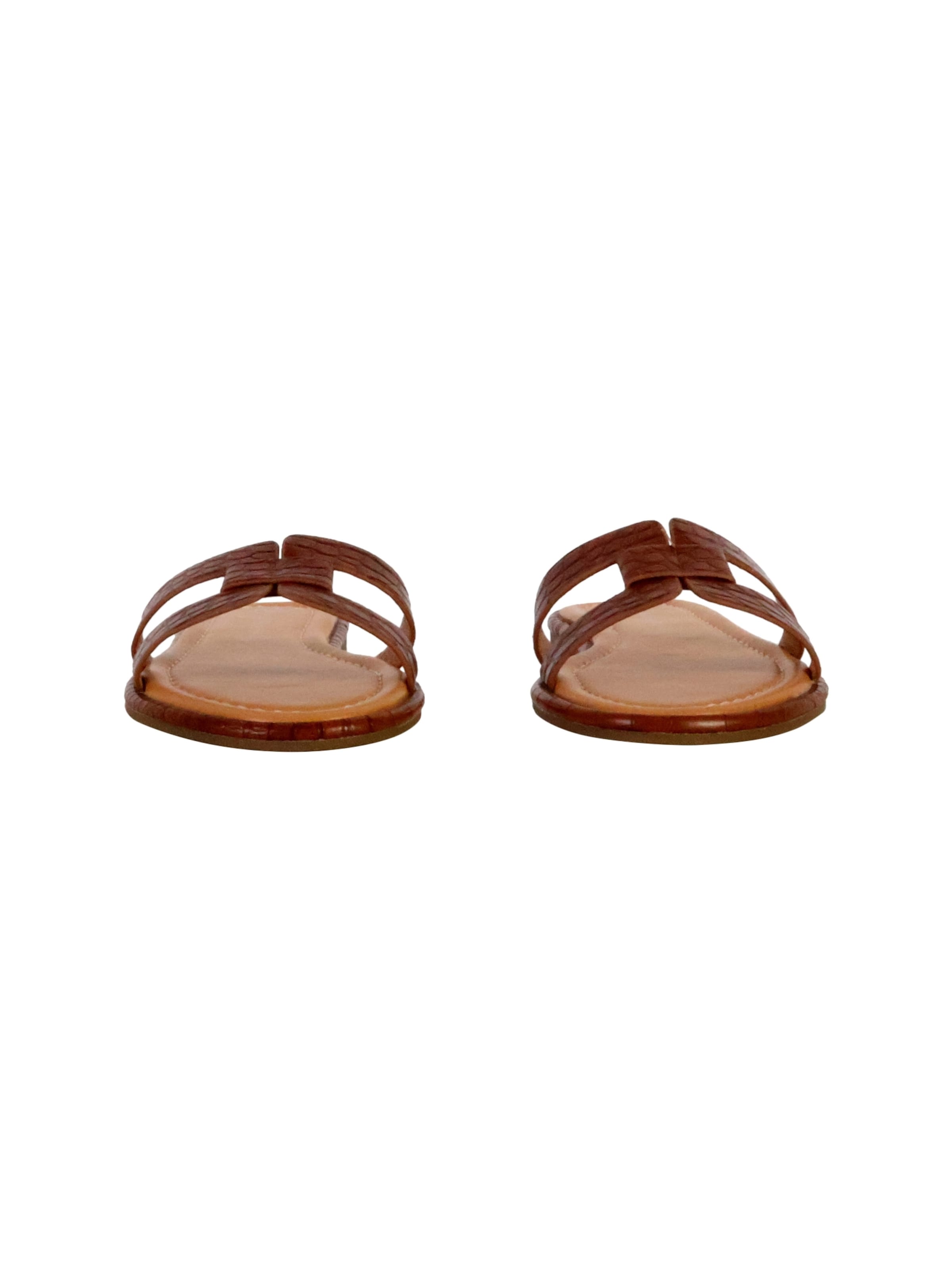 The Divine Factory Pantolette in Braun