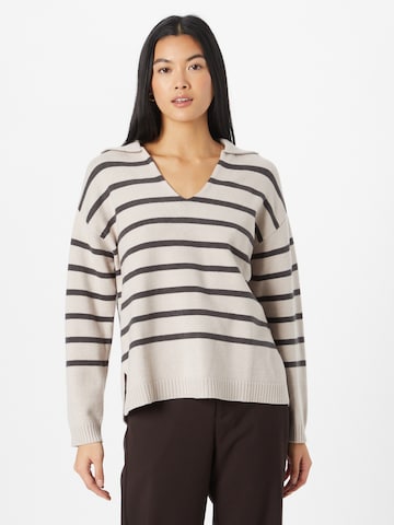 Designers Society Pullover 'DOM' i beige: forside