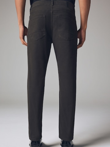 Next Slimfit Chino hlače | črna barva