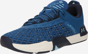 UNDER ARMOUR Athletic Shoes 'Reign 5' in Blue: front