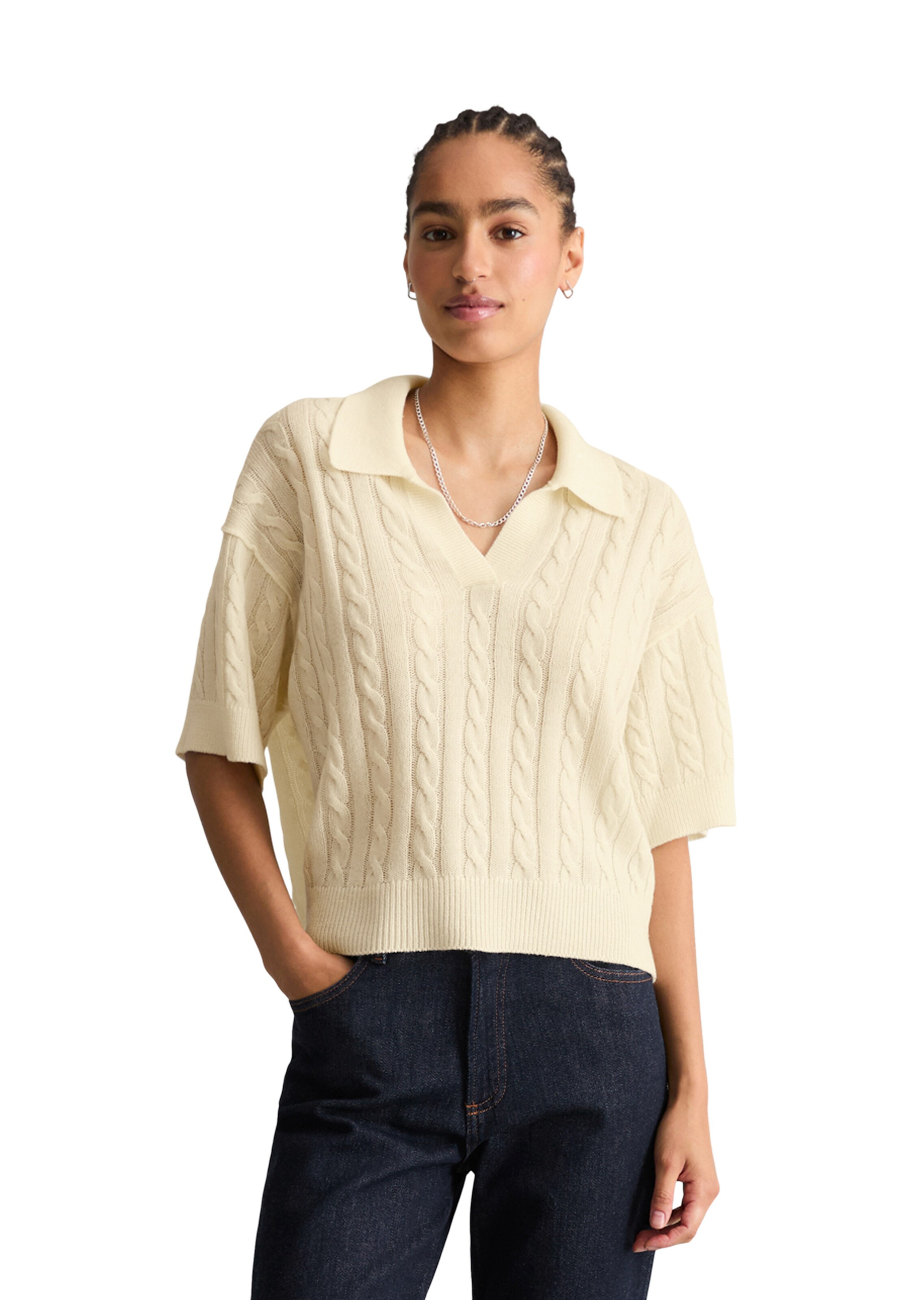 Marc O'Polo DENIM Shirt in Yellow: front