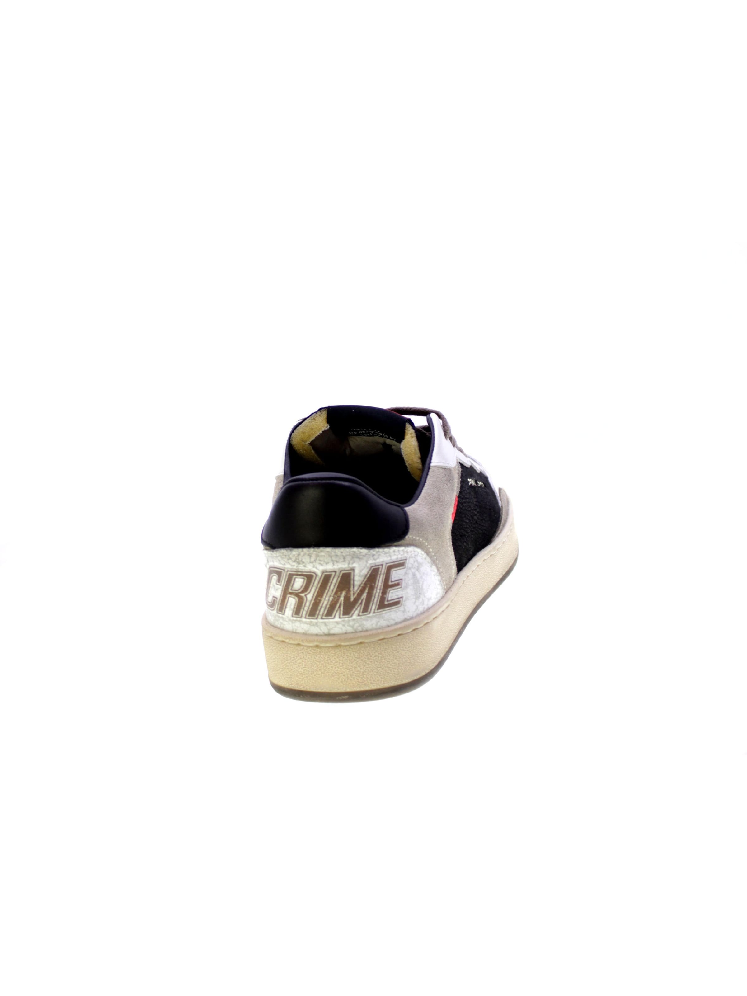 Sneaker bassa 'Chelsea' di Crime London in nero