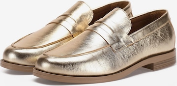 INUOVO Classic Flats in Gold