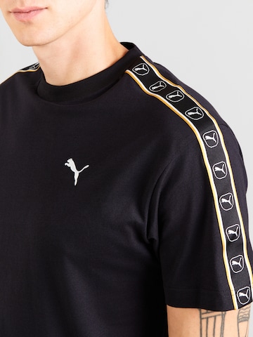 PUMA Μπλουζάκι 'Essentials Elevated' σε μαύρο