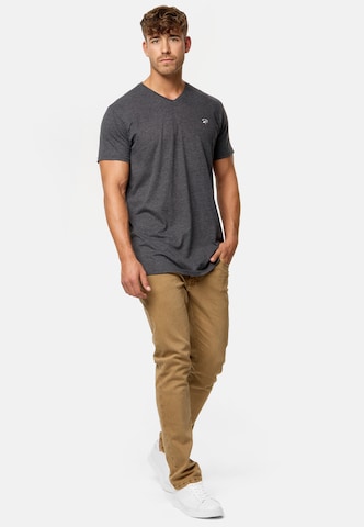 INDICODE JEANS Shirt 'Clever' in Grey