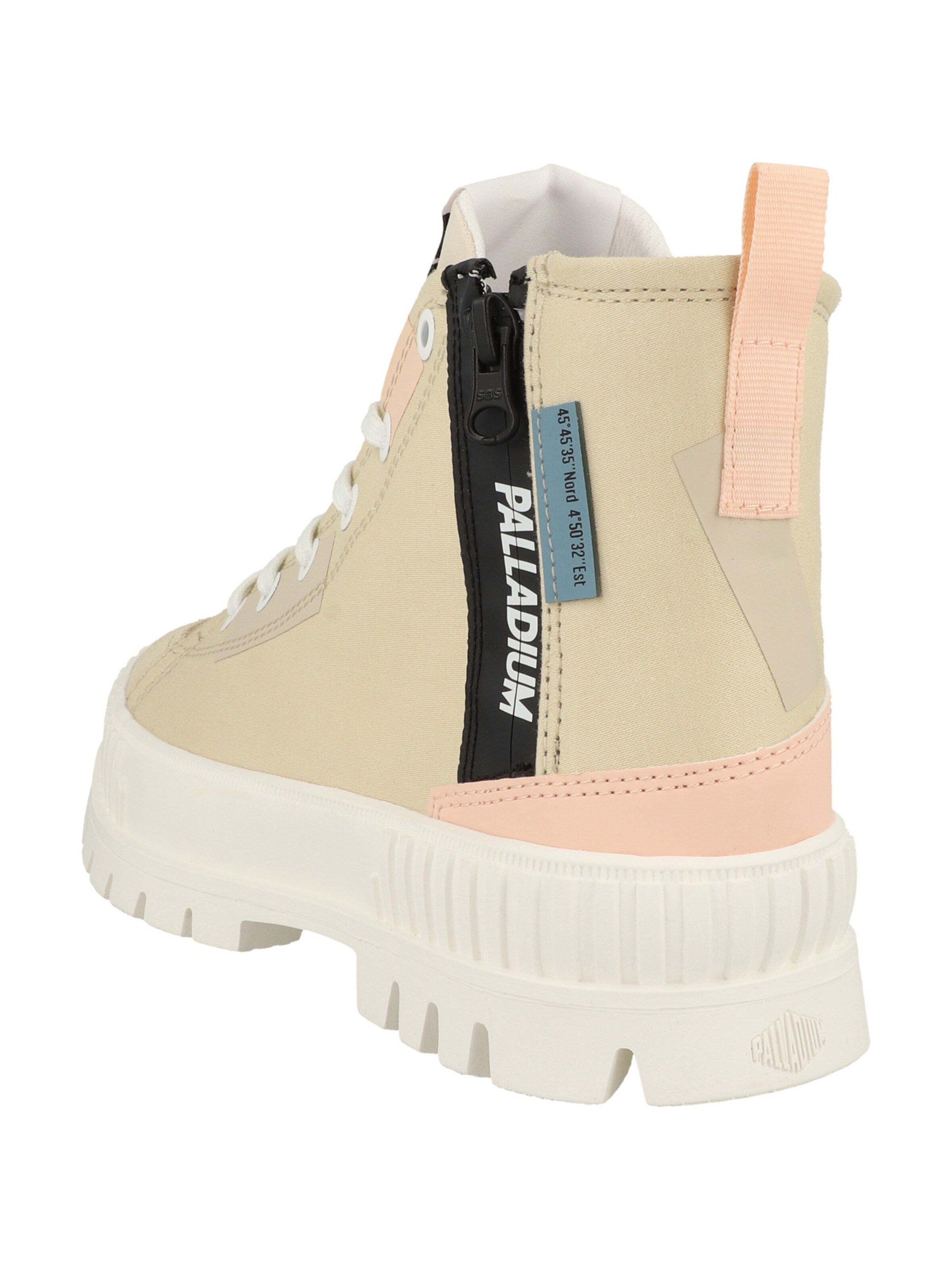Palladium - Botas pelo tornozelo ' Pallashock Backzip 2 ' em bege