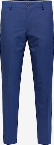 SELECTED HOMME Pleated Pants 'Josh' in Blue: front