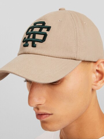 Bershka Cap in Beige