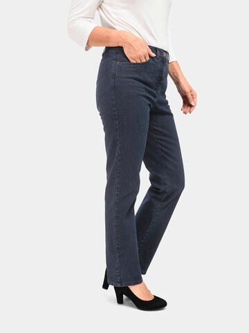 Goldner Regular Jeans 'Anna' in Blauw