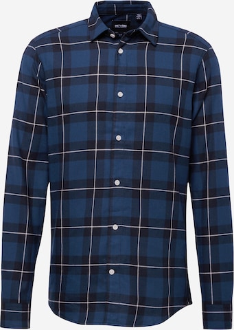 Only & Sons Slim fit Button Up Shirt 'ARI' in Blue: front