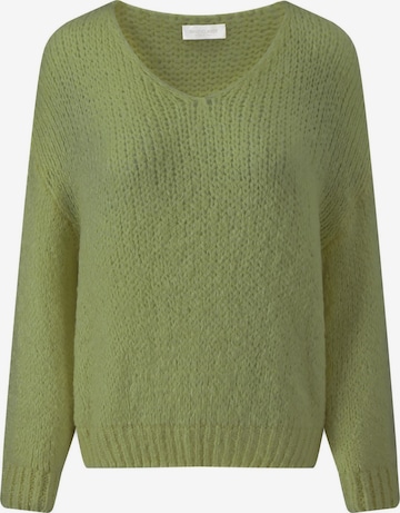 SASSYCLASSY Oversizepullover in Grün: Vorderseite
