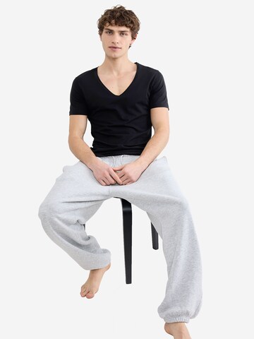 SLOGGI V-Shirt ' SLG Base ' in Schwarz