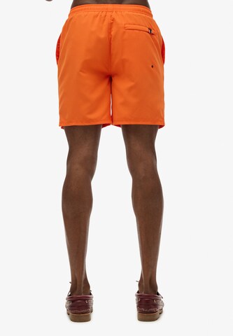 Superdry Zwemshorts in Oranje