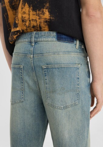 Effilé Jean 'Devon' QS en bleu