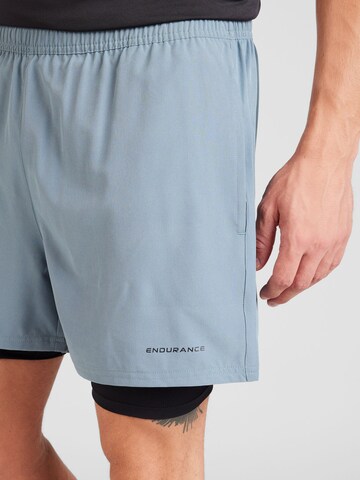 ENDURANCE Regular Sportshorts 'Kros' in Grau