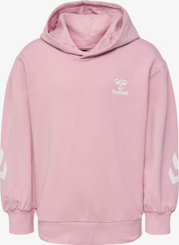 Hummel Sweatshirt 'Due' in Pink: predná strana