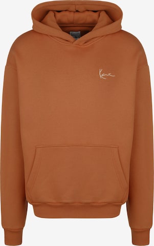 Karl Kani Sweatshirt i brun: framsida