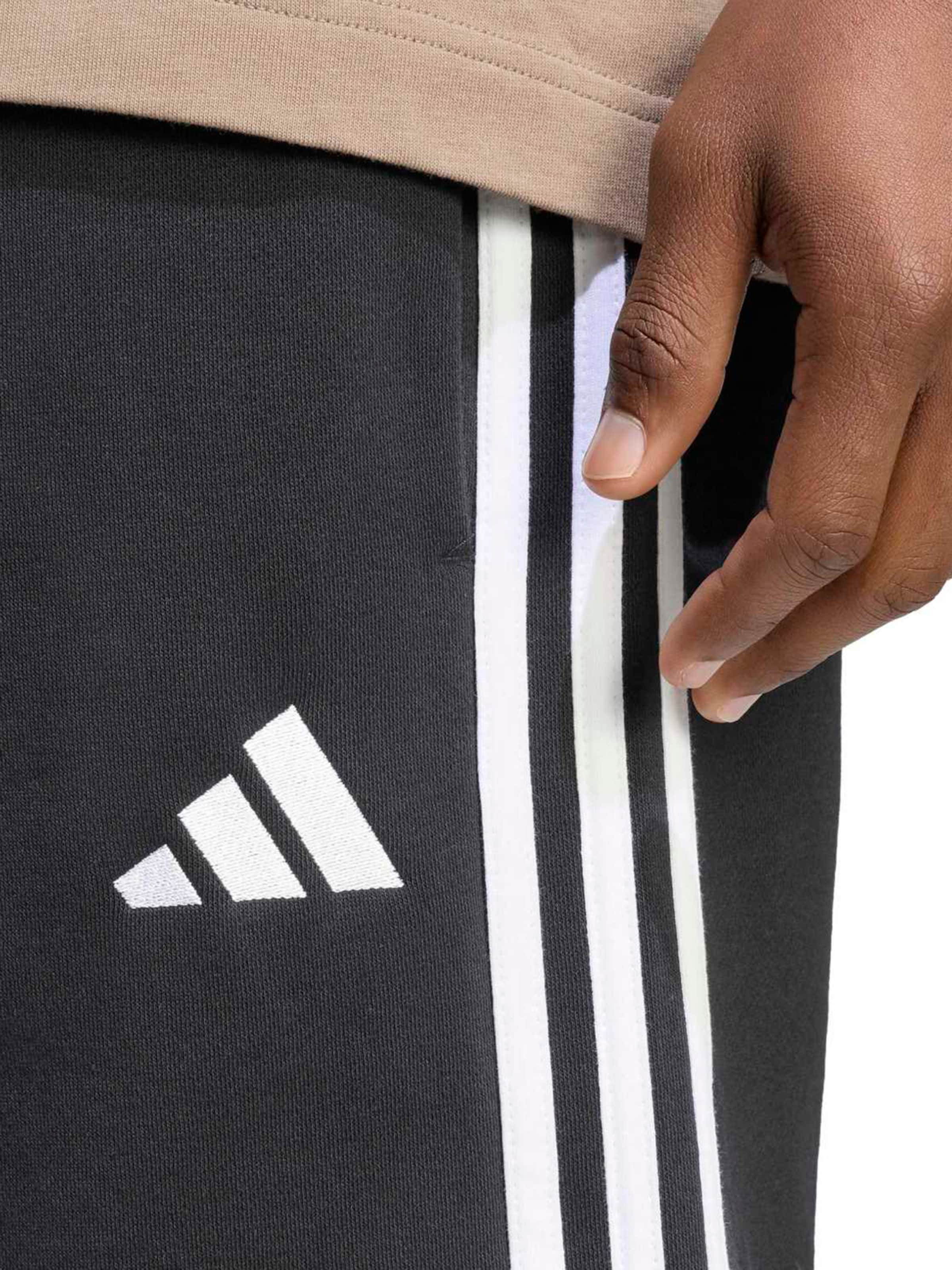 ADIDAS SPORTSWEAR Loosefit Παντελόνι φόρμας σε μαύρο