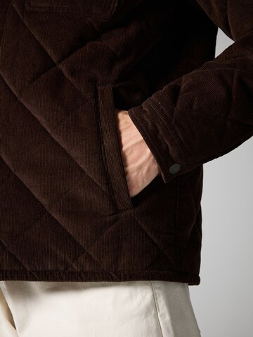 Next Övergångsjacka i brun