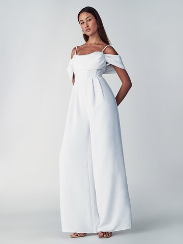 Willa - Jumpsuit 'Albany' en blanco: frente