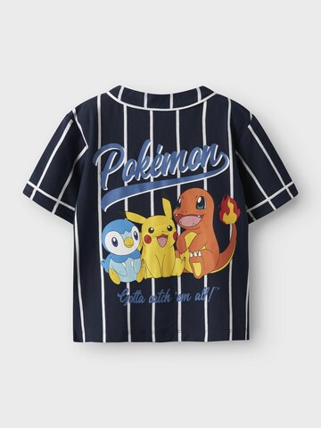 Coupe regular Chemise 'Pokémon' NAME IT en bleu