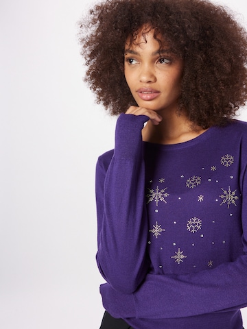 Pull-over Wallis en violet