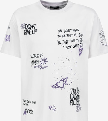 Sublevel T-Shirt in Weiß: Vorderseite