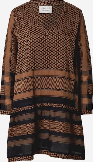 Abito Cecilie Copenhagen di colore marrone / nero, Visualizzazione prodotti