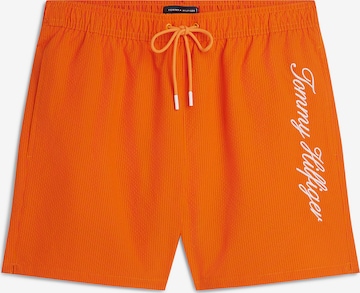Shorts de bain 'Ithaca' Tommy Hilfiger Underwear en orange : devant