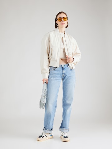 Tommy Jeans Φθινοπωρινό και ανοιξιάτικο μπουφάν 'Classics' σε μπεζ