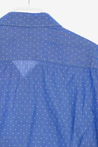 Walbusch Button Up Shirt in XXL in Blue