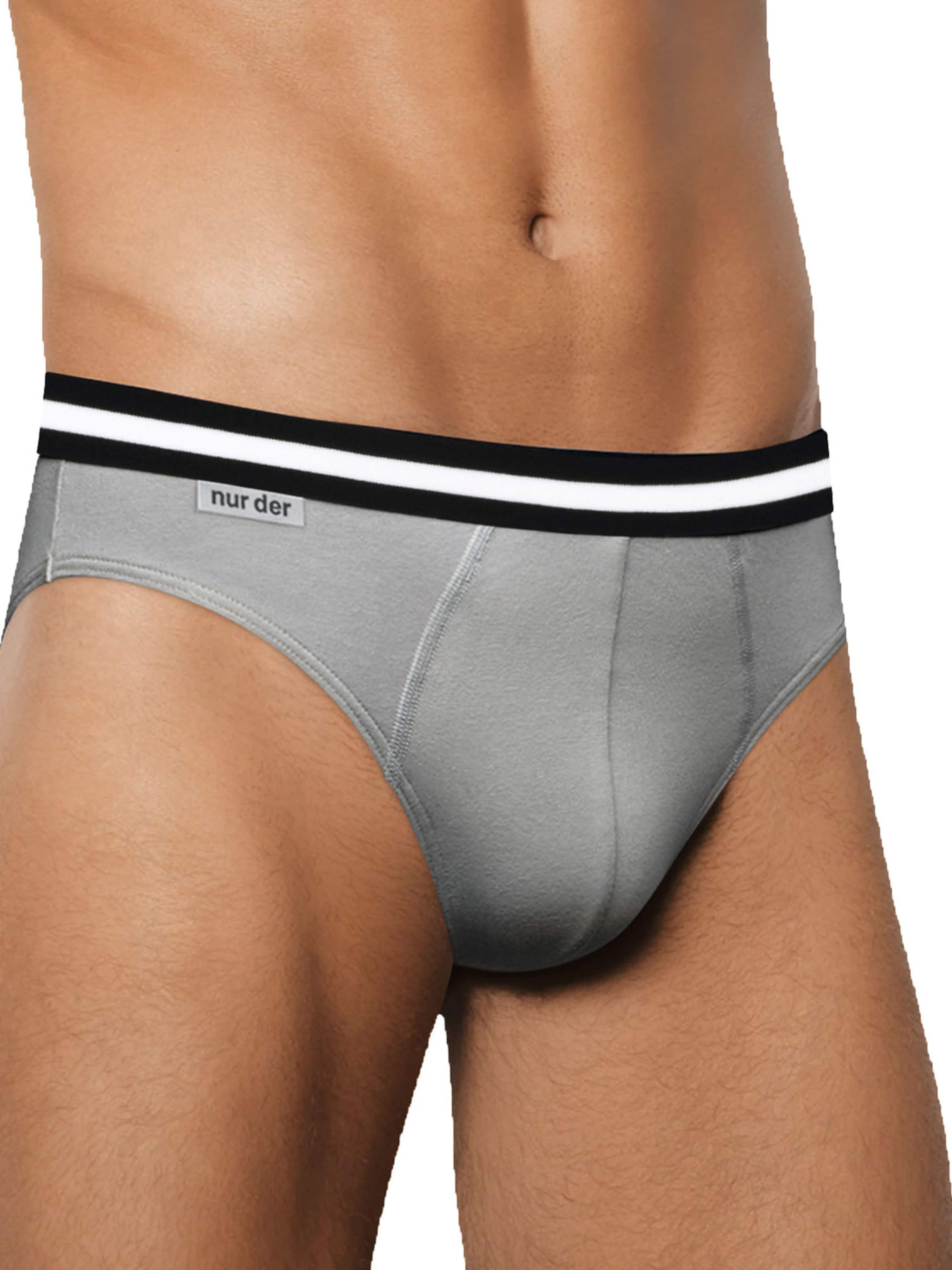 Nur Der Panty in Grey: front