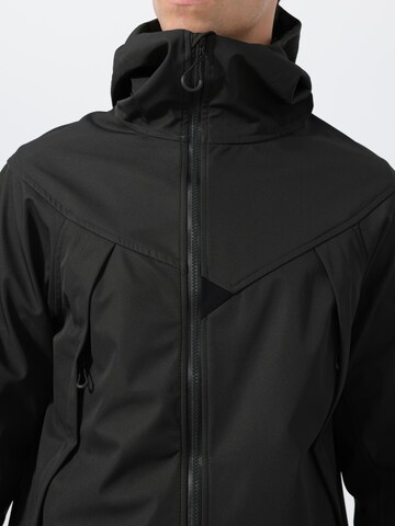 Youthup Outdoorjacke in Schwarz