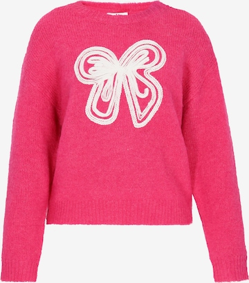 Pull-over MYMO en rose : devant
