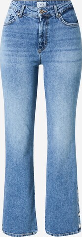 ONLY Flared Jeans 'Hailey Life' in Blauw: voorkant