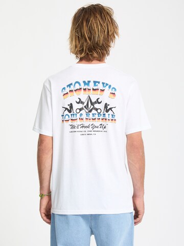 T-Shirt 'Stoneys BSC' Volcom en blanc
