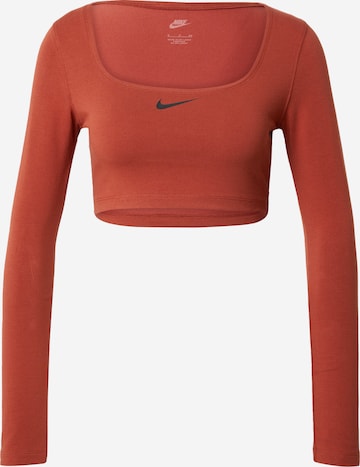 Nike Sportswear Póló - narancs: elől