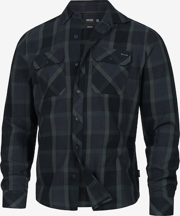 INDICODE JEANS Regular fit Button Up Shirt 'Poma ' in Blue: front