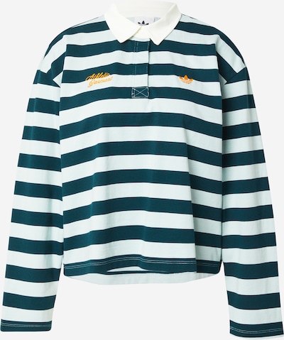 ADIDAS ORIGINALS Majica u menta / tamno zelena / narančasta / bijela, Pregled proizvoda